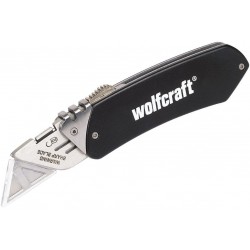 Wolfcraft Wolfcraft Nůž ALU 90mm s výsuvným břitem 4124000