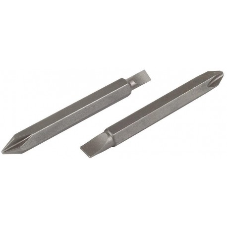 Wolfcraft Wolfcraft 2 dvojité bity Pz1+2 dr0.6+0.8mm 2408000