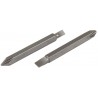 Wolfcraft Wolfcraft 2 dvojité bity Pz1+2 dr0.6+0.8mm 2408000
