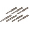 Wolfcraft Wolfcraft 3 ks bezpečnostní bity 50mm,Torq-Set 6,8,10 1267000