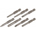 Wolfcraft Wolfcraft 3 ks bezpečnostní bity 50mm,Spanner 4, 5, 6 1265000