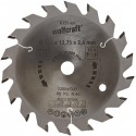 Wolfcraft Wolfcraft pilový kotouč středně hrubé řezy ø127x12,75 Z18 6355000