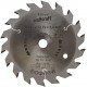 Wolfcraft Wolfcraft pilový kotouč středně hrubé řezy ø140x12,75 Z18 6358000