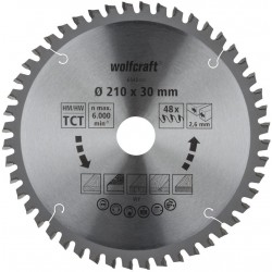 Wolfcraft Wolfcraft pilový kotouč pro pokos.pily čisté řezy ø305x30 Z72 6549000