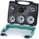 Wolfcraft Wolfcraft sada 5 Bi-metalových děrovek sanita 25-83 mm + upínací trn, v kufru 5422000