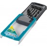 Wolfcraft Wolfcraft Sada 6ks spirálové vrtáky do kovu válcovaný HSS ø2-8mm 8632000