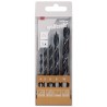 Wolfcraft Wolfcraft Sada 5ks spirálový vrtáky do dřeva CV ø4-10mm 8458000