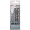 Wolfcraft Wolfcraft Sada 5ks vrták do kamene HM ø4-10mm 8450000